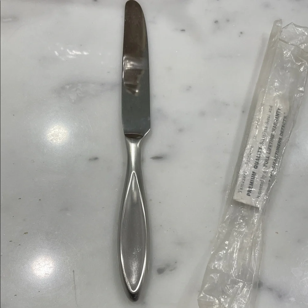 Yamazaki Solari Dinner knife Stainless Steel  NWT